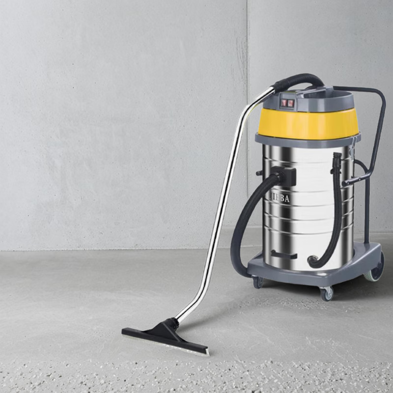Jieba vacuum cleaner 2000W high power commercial carpet hotel powerful vacuum water suction machine household industrial high suction decoration beauty sewing car land reclamation 70L car commercial version 2.5 meters thick hose