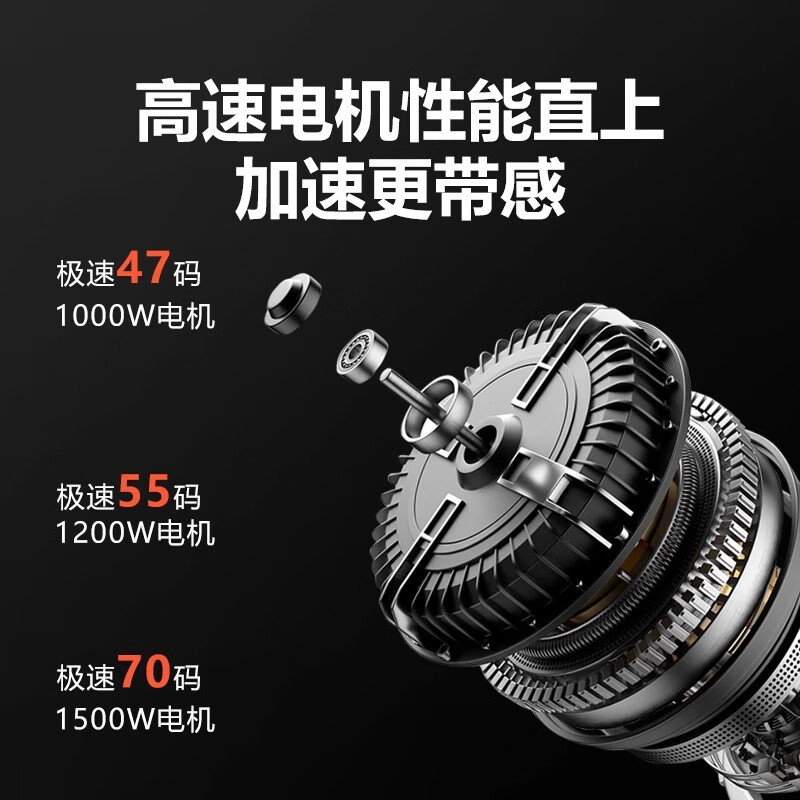 Wuyang New Official Genuine M16 Electric Vehicle Electric Motorcycle Battery Vehicle High-speed 72V Long-distance Running King Takeaway Vehicle Long Range WUYANG Electric Motorcycle Scooter Can Be Licensed Live Model Youth Aurora White Tail Box with Guard Bar 72V25ah Black Gold Graphene Battery