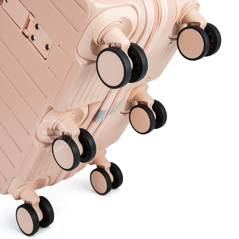 Walker Shop children's suitcase boarding case 2025 new rideable trolley case for boys and girls travel artifact password suitcase lemon yellow 20 inches boarding case