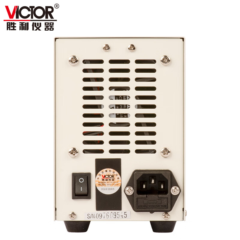 Victory Instrument (VICTOR) high-precision DC regulated power supply with adjustable four-digit display coding switching power supply regulator VC3206C 32V/6A switching power supply