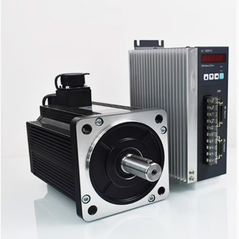 Yue Changsheng Times Chaoqun 60/80/110/130 flange servo motor set driver 400W750W1500 130 flange 3KW1500 turn 20NM horizontal use 24V