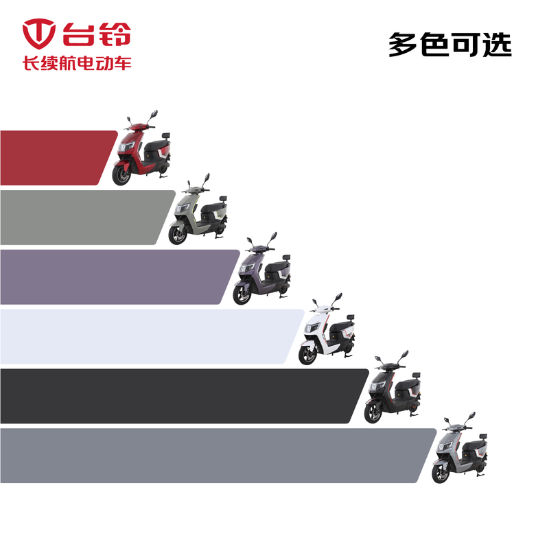 Tailing electric motorcycle A1 long range 110 kilometers electric motorcycle 1200W high-speed electric motorcycle lead-acid battery 72V35Ah takeaway and work transportation battery car Xingyao White