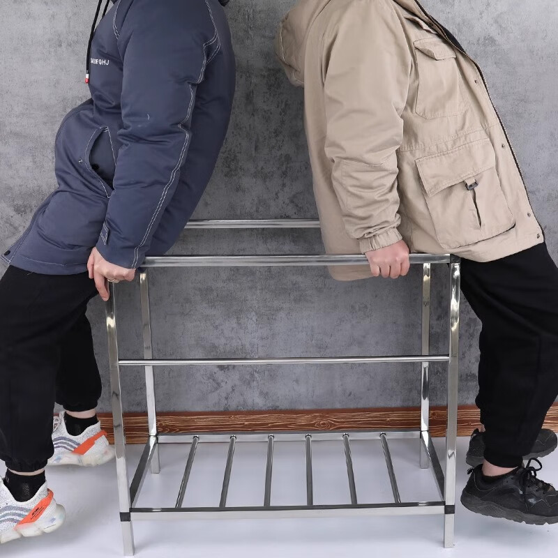 Pufan stainless steel sink bracket kitchen double-slot single-slot floor-standing custom-made thickened wash basin household integrated vegetable washing bracket suitable for sink 80 43 bracket