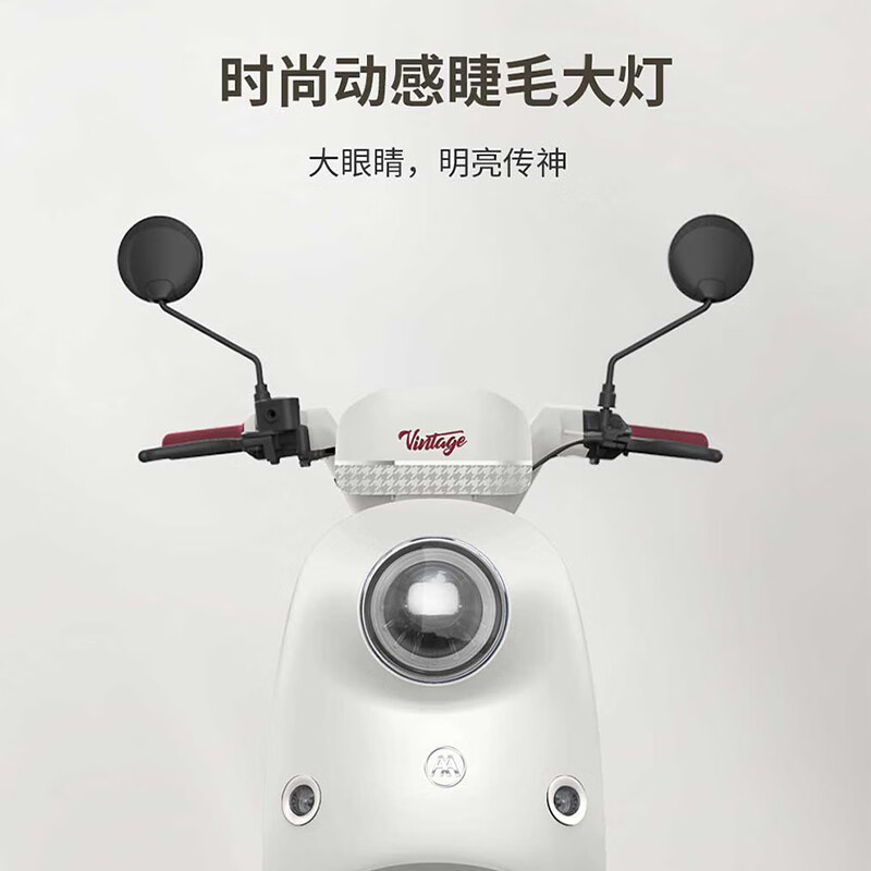 AIMA Electric Vehicle 72V Loves Graphene Electric Motorcycle Long Battery Life Girls Adults Popular Smart APP Battery Car Love-Yuhuabai 72V21 Graphene