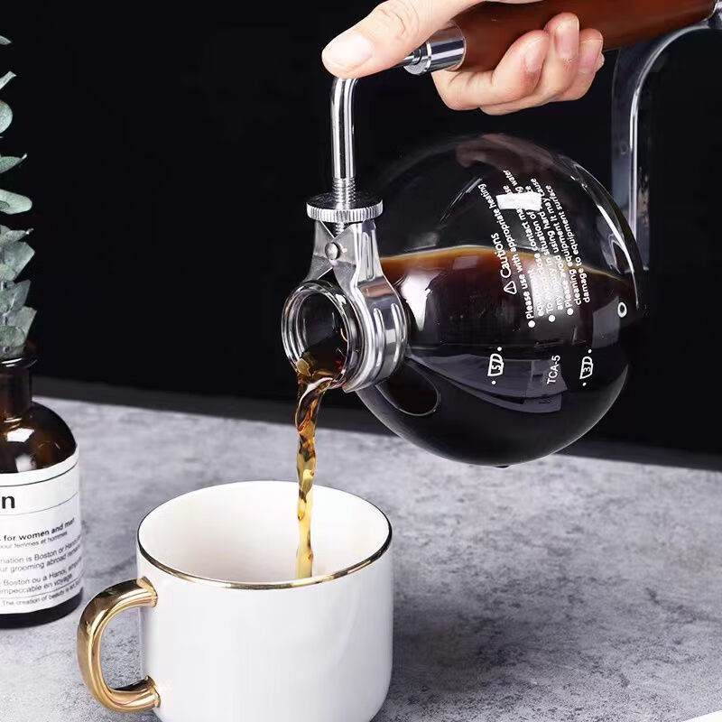 An Junsheng coffee pot upper pot accessories siphon siphon pot lower pot complete set of manual home coffee making machine hand brewing pot for 3 people