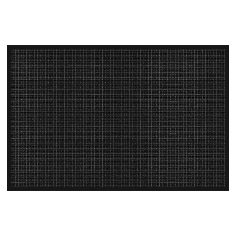 Cuttlefish entrance door floor mat villa high-end heavy industry carpet foot pad outdoor carpet crystal diamond square 80*120 black