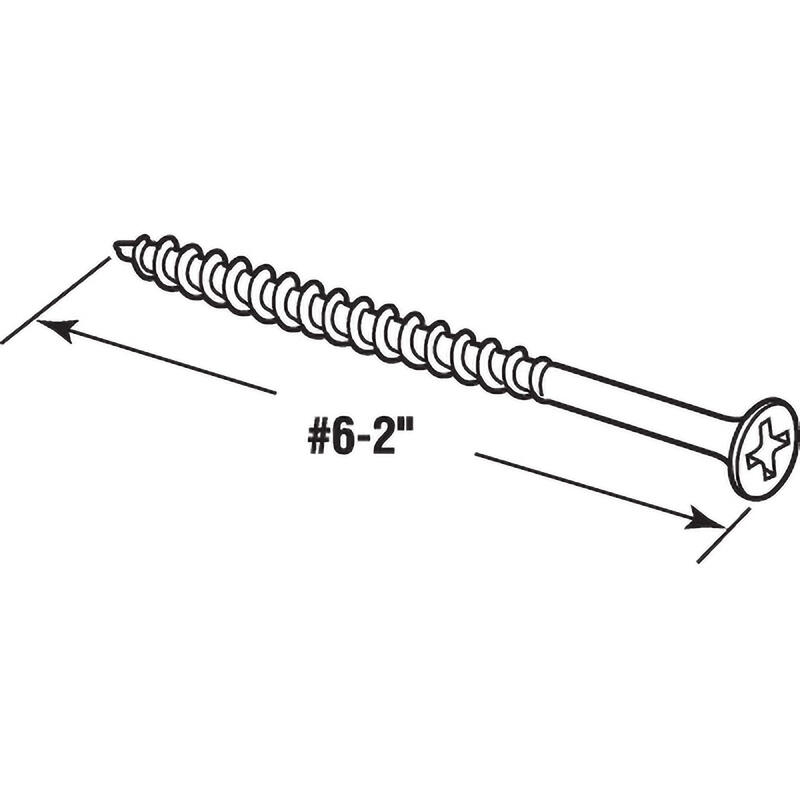 Prime-LineMPSC7849100 Drywall Screw #6 x 2 in. Coarse Thread