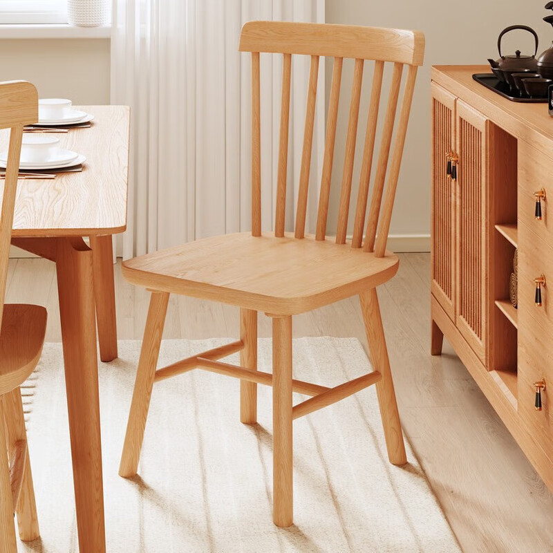 OLOEY creative home solid wood log style home second-hand backrest rental house other daily miscellaneous small items log color 2 pieces