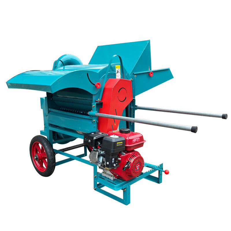 Wen Yijia rolling rice and wheat threshing machine multifunctional household small rapeseed sorghum rice wheat threshing rapeseed barrel type rice and wheat threshing machine single machine without motor