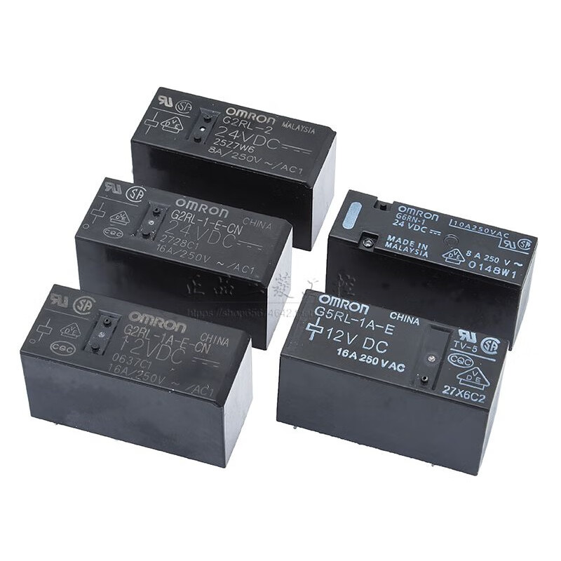 Original Omron relay-2 G5RL-1A-E G6RN-1-CN DC-5V-12V-24V G5RL-1-E DC24V