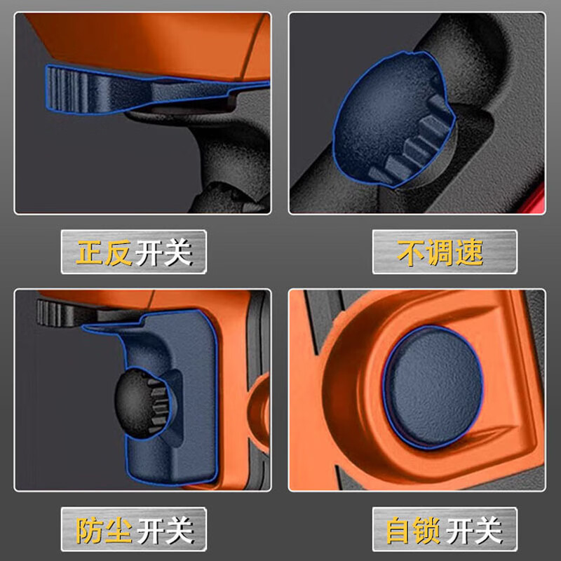 Chuangyi hand electric drill household multi-functional corded electric screwdriver with drill bit small set high-power electric tool