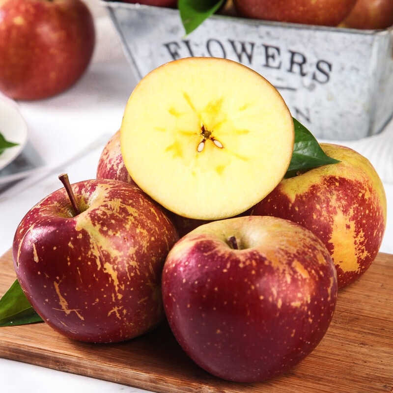 Jingmi Yunnan Zhaotong Chou Apple Net Weight 4.5kg Single Fruit 150g+ Fresh Fruit Raw Rock Candy Heart Straight from the Source