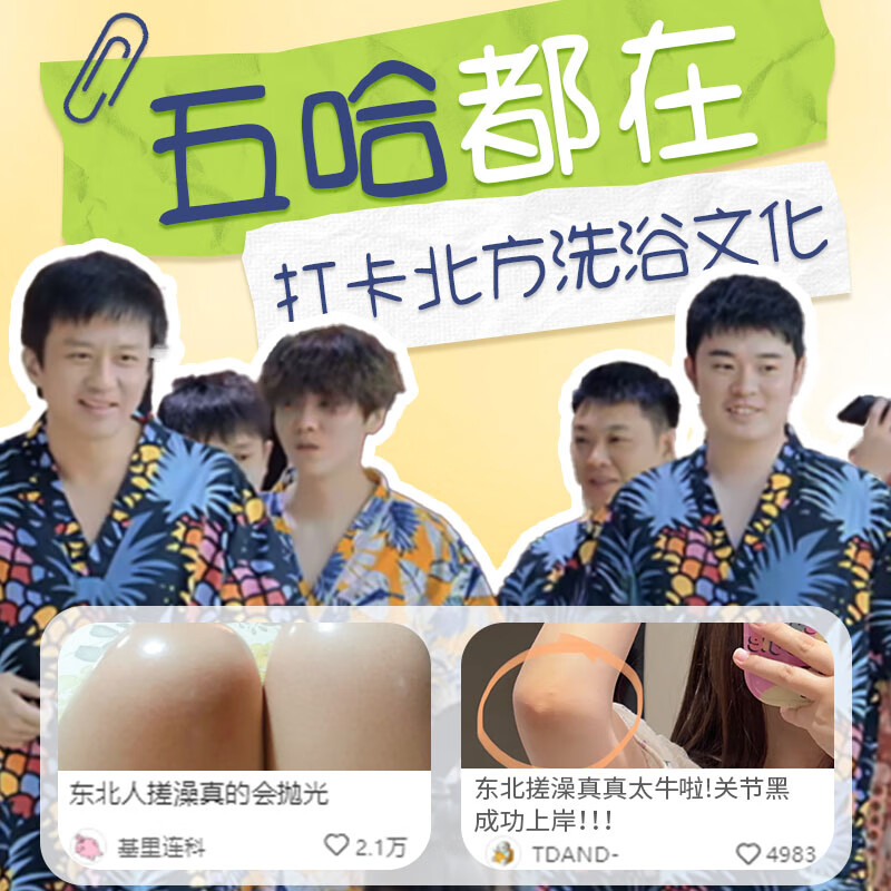 Laotang Bath Towel, Northeastern Bathhouse Bath Towel, Household Strong Mud Rubbing Towel for Women and Men, Special Bath Towel Back Artifact, Double Sand Combination, 1 Fine Sand + 1 Medium Sand