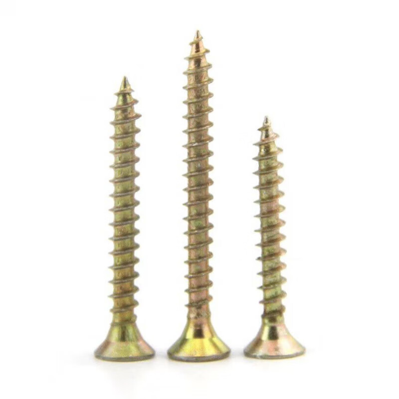 FANCYCHIC screw self-tapping screw set combination fiberboard nail high-strength wood screw tip household mixed screw high-strength fiberboard nail combination large box