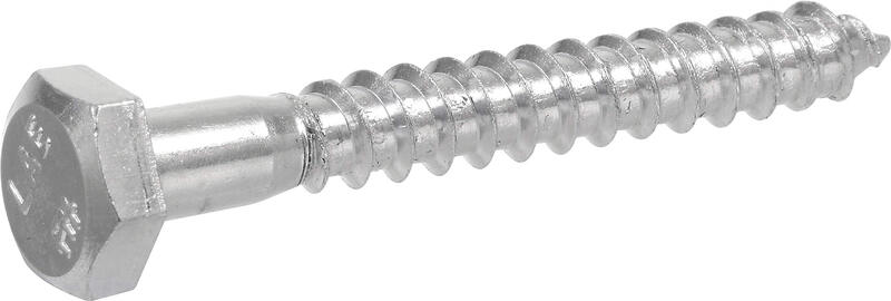 Hillman230071 zinc hexagonal delay screw silver
