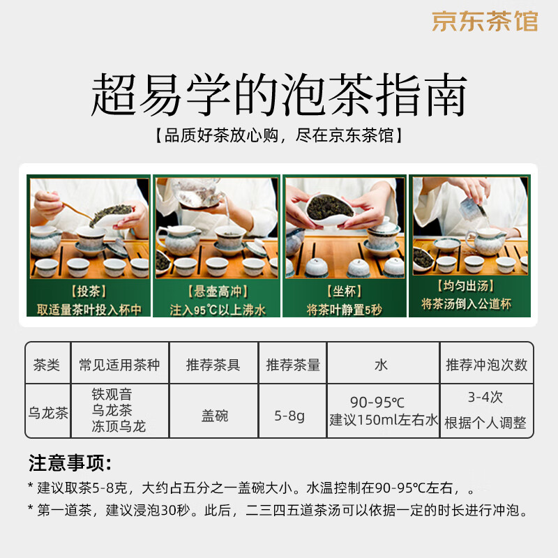 Zhang Yiyuan Oolong Tea Anxi Tieguanyin Strong Fragrance Type 1st Grade 250g Medium Fire Bag Self-Drinking Fujian Tea