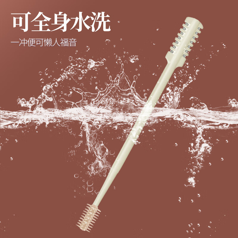 Meet the Beauty, Misplaced Double-Sided Nose Hair Trimmer, Upgraded Double-Blade Nose Hair Trimmer, Manual Rotating Trimming, Cleaning and Anti-Scratch