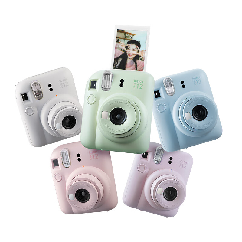 INSTAX Fuji instax instant instant camera mini12 exquisite gift box Sakura Baby contains 10 pieces of fafa lace photo paper