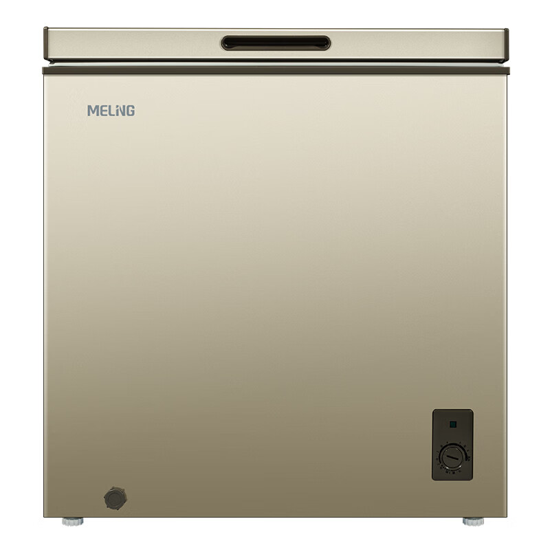 Meiling (MEILNG) BC/BD-141DT small freezer household small fully frozen deep cooling quick freezing commercial refrigerator horizontal freezer starry sky gray 301 liters / single temperature full freezing or full cooling 1L