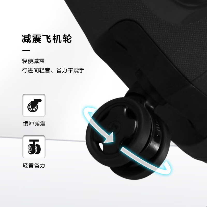 Samsonite suitcase 25-inch trolley case imported large-capacity environmentally friendly travel luggage KM0 black checked password box