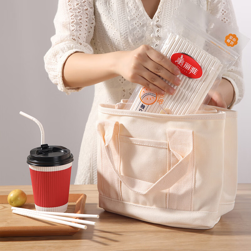 Meliya individually wrapped paper straws 50 pieces