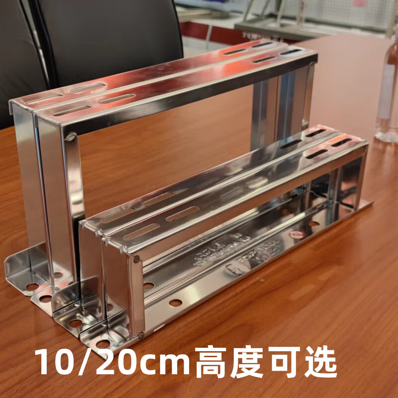 Suitable for Dingniu 304 stainless steel air conditioner outdoor unit bracket heightening floor base shock-absorbing foot pads 1 hp, 3 hp, 5 hp customized SA206J (3-5 hp) 304 stainless steel 10 cm high
