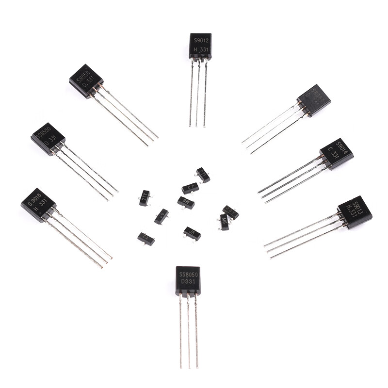 Transistor S8550 SS8050 9012 9013 9014 TL431 SMD in-line transistor 78L05 2N2907 in-line PNP type (50 pieces)