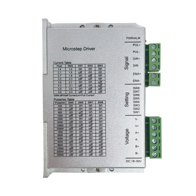 Ruite two-phase stepper motor driver R60 current 5.6A adapts to 42 57 60 stepper motor spot R60 driver