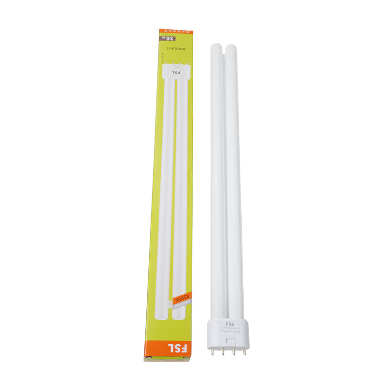 FSL Foshan Lighting H tube three-color flat four-pin T5 intubation 55W white light (6500K)