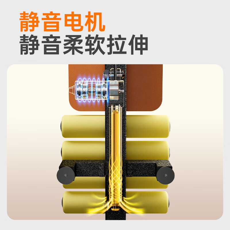 Bina traction device for lumbar disc herniation, cervical traction device, soothing device, spinal corrector, lumbar disc traction bed, manual version, plus cervical traction frame, no straps