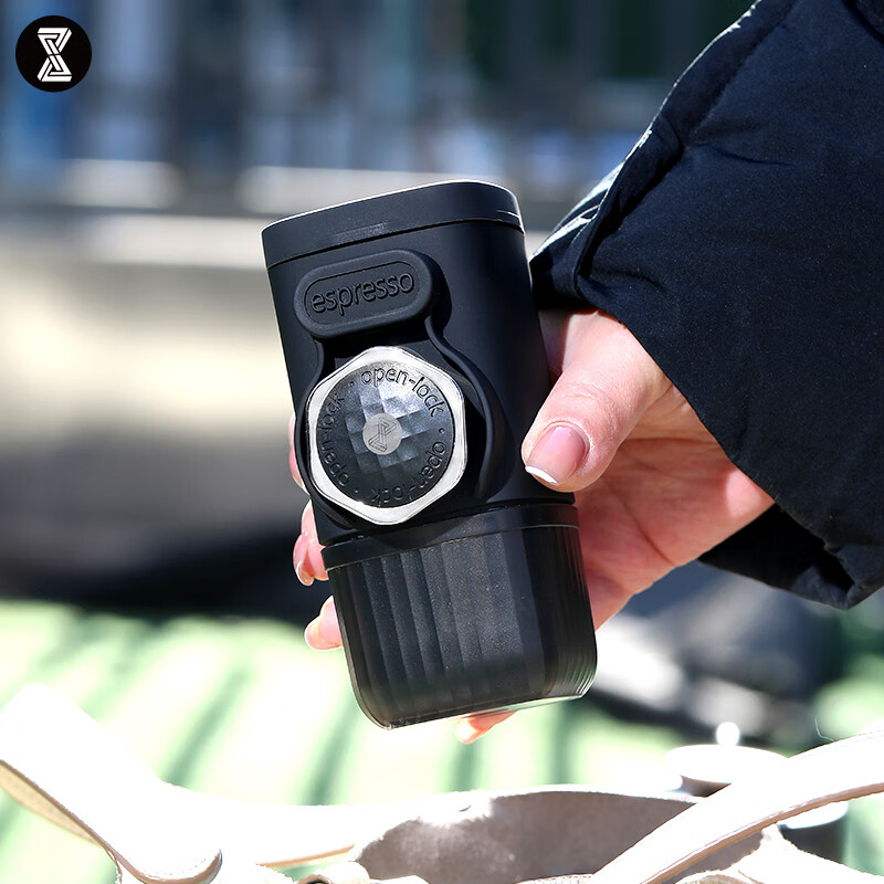 CAFE RHYME Zhenhang portable capsule coffee powder dual-purpose coffee machine hand-pressed manual espresso capsule/coffee powder dual-purpose coffee machine