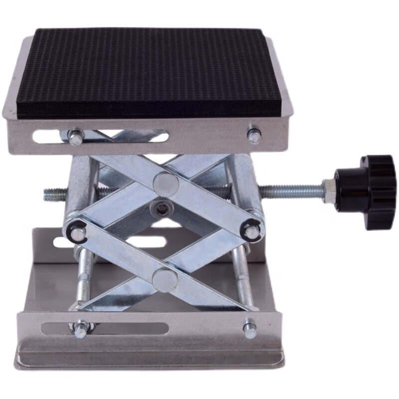 CLCEY kitchen garbage disposer shock-absorbing bracket support frame lifting table kitchen waste machine bracket load-bearing base thickened stainless steel 15*15 adjustable height