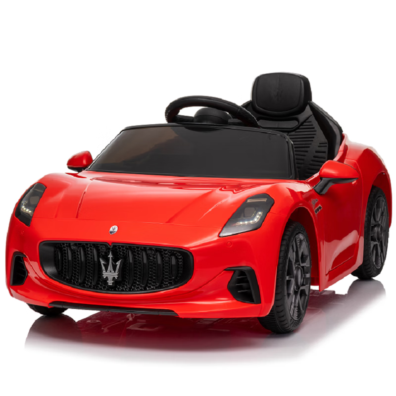 Lovipu Maserati children's electric car four-wheeled remote control car drivable car baby can sit on birthday gift