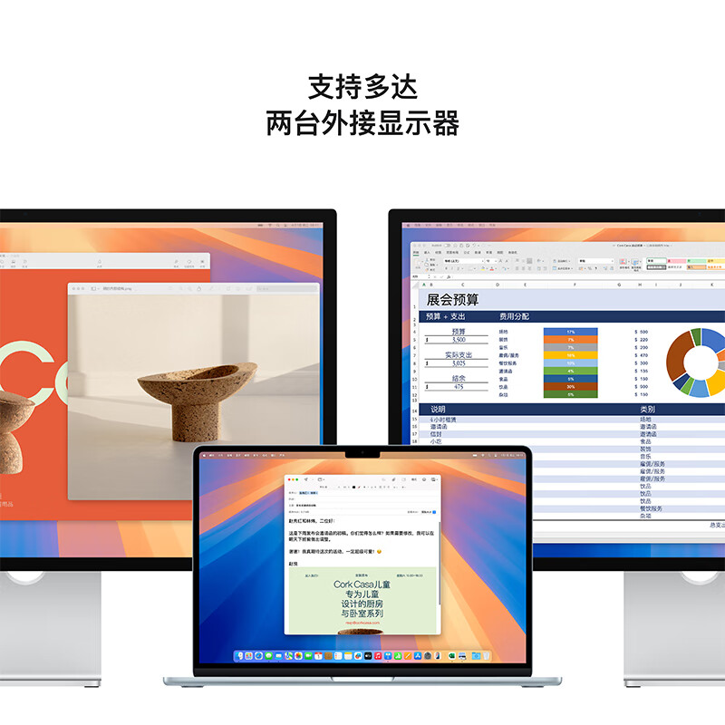 99% new Apple/Apple AI notebook/2025 MacBook Air 15-inch M4 (10+10 core) 24G 512G midnight color computer MC6L4CH/A