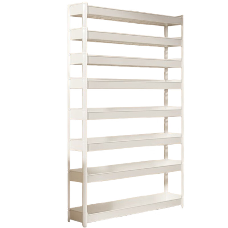 Julihui bathroom sandwich storage rack behind the door ultra-narrow gap storage cabinet bathroom 12cm10cm extremely narrow multi-layer shelf narrow shelf behind the door-9.5CM wide 8 layers