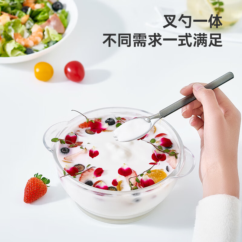 50 individually packaged disposable forks and spoons made in Tokyo, plus 5 extra food-grade fruit cake snack takeaway forks