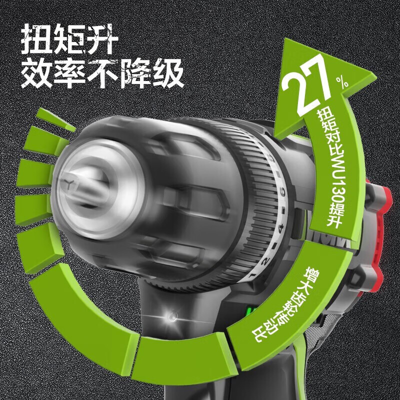 WORX 12V brushless lithium impact drill WU130X multifunctional hand drill driver electric screwdriver power tool WU130X bare metal without accessories