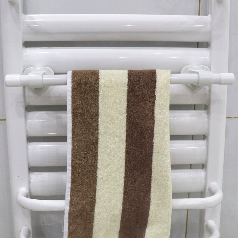 OIMG radiator hook above the towel rack special bathroom basket drying rack storage rack hook in the bathroom single pole 40 cm (bold and thickened) small basket style