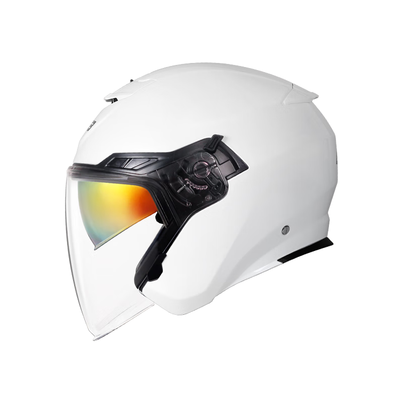 GSBgsb helmet G-263 motorcycle helmet Bluetooth headset dual lens 3C certified winter warm 3/4 helmet