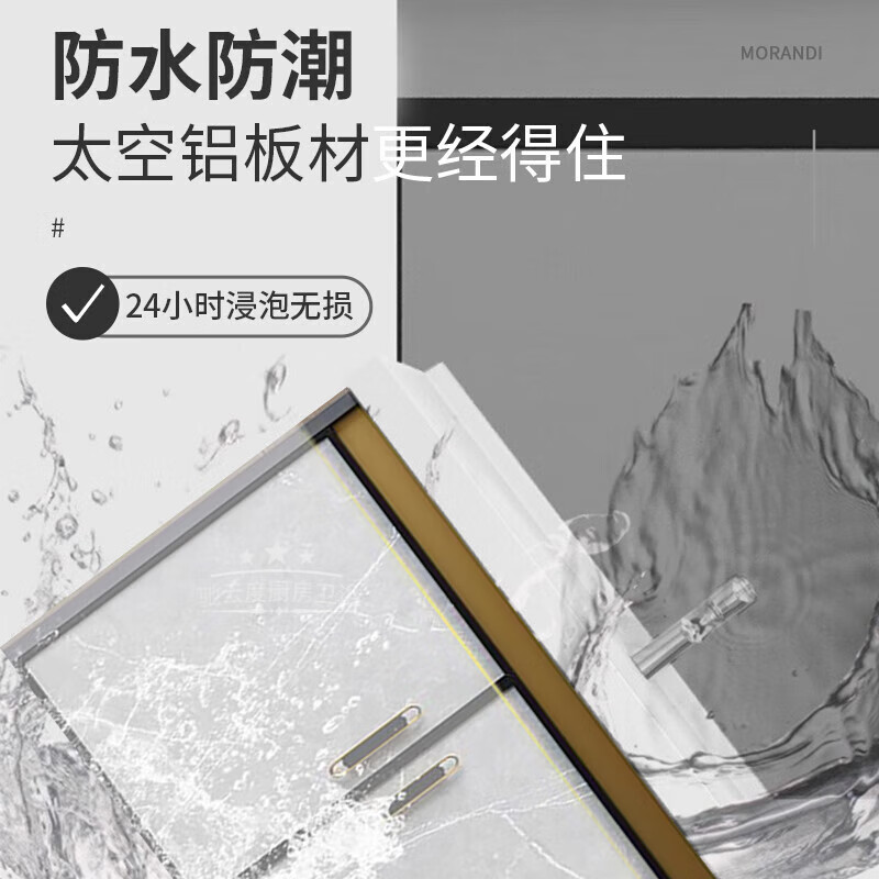 Door-to-door installation wash basin cabinet small apartment bathroom cabinet ceramic integrated basin bathroom wash basin cabinet household double door 60CM ceramic basin