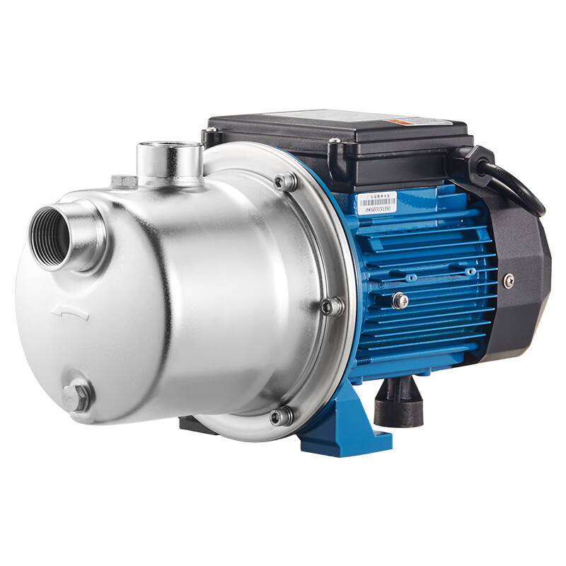 Lingxiao BJZ stainless steel self-priming pump household booster pump fully automatic tap water pressure pump well water pump jet pump fully automatic 370 watt-BJZ037 steel blade