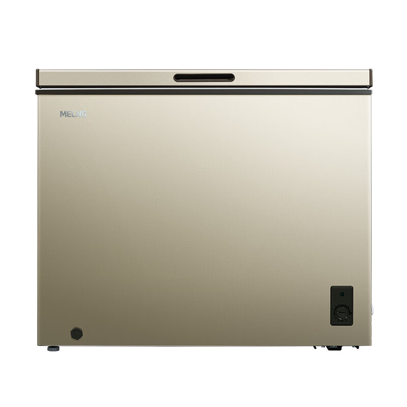 Meiling (MEILNG) BC/BD-201DT small freezer household small deep-freezing quick-frozen primer fully frozen commercial refrigerator freezer energy-saving 1L white 201 liter single temperature fully frozen or fully refrigerated