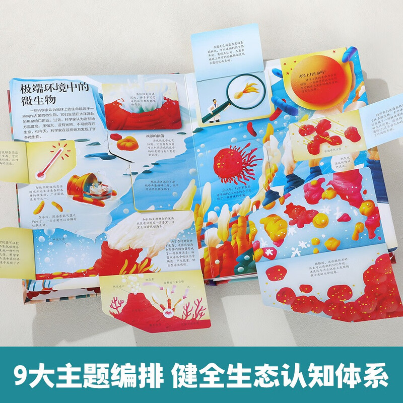 18 yuan off for orders over 87. Revealing the secrets of microorganisms. Fun popular science for children aged 5-12 years old. Revealing the secrets of the book. Click-to-read version. Popularizing natural science knowledge.