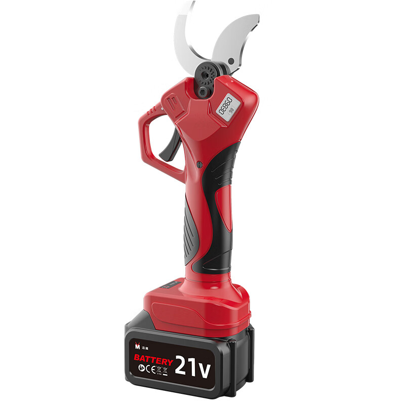 MAIYUE electric scissors, fruit tree rechargeable pruning shears, powerful lithium-ion pruning thick branch pruning machine, Pratt & Whitney wireless 4.0, two batteries and one charge, works 4-6