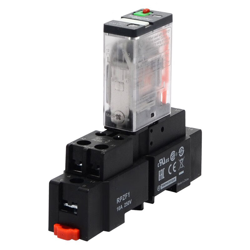 Yiting intermediate relay 5-pin 15A set power relay RPM12P7 AC230V unit only