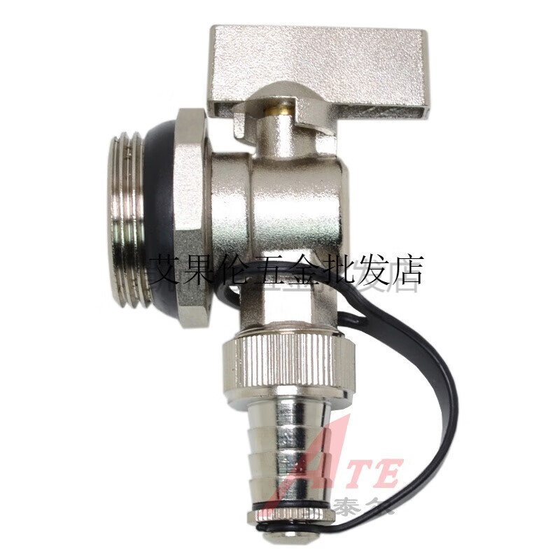 Manual radiator exhaust valve, air release valve, floor heating water distributor, blocked sewage valve, 2 minutes, 46 minutes, 1 inch, 6 minutes, large copper drain valve