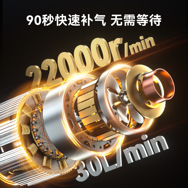 Jingdong-made car air pump, tire pump, tire pressure monitoring car, electric car, bicycle, motorcycle, battery car, basketball