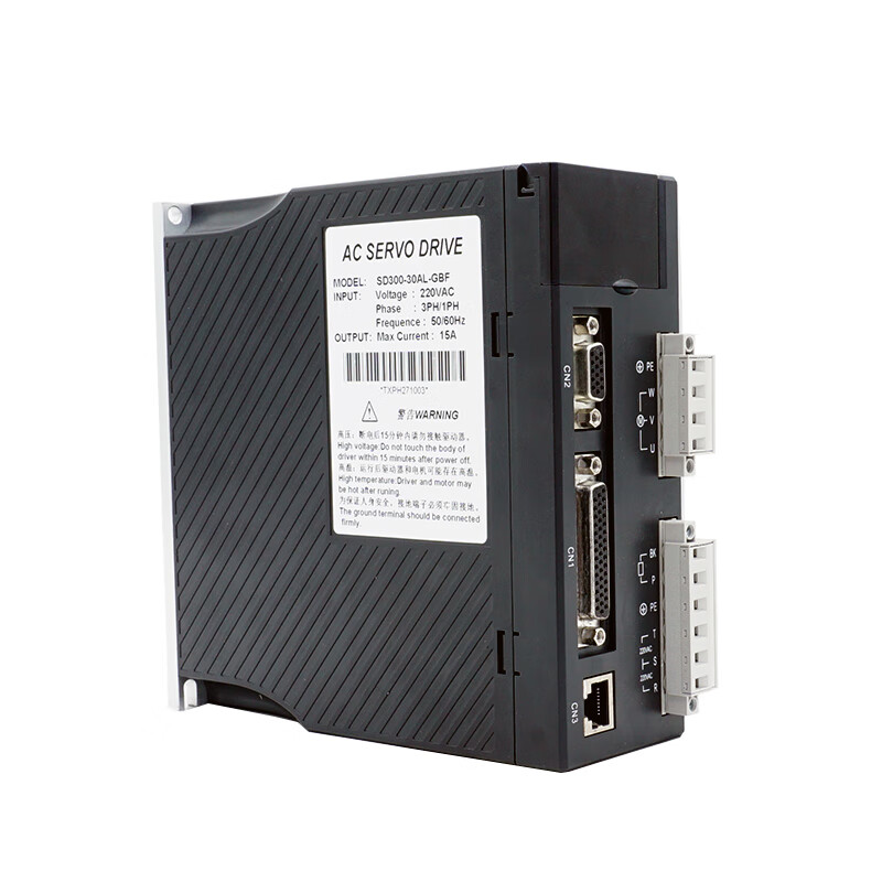 Yue Changsheng Times Chaoqun SD series 80 servo motor set 750W400W1KW3 AC motor driver 80 servo 1000W set 2500 rpm 4NM motor +