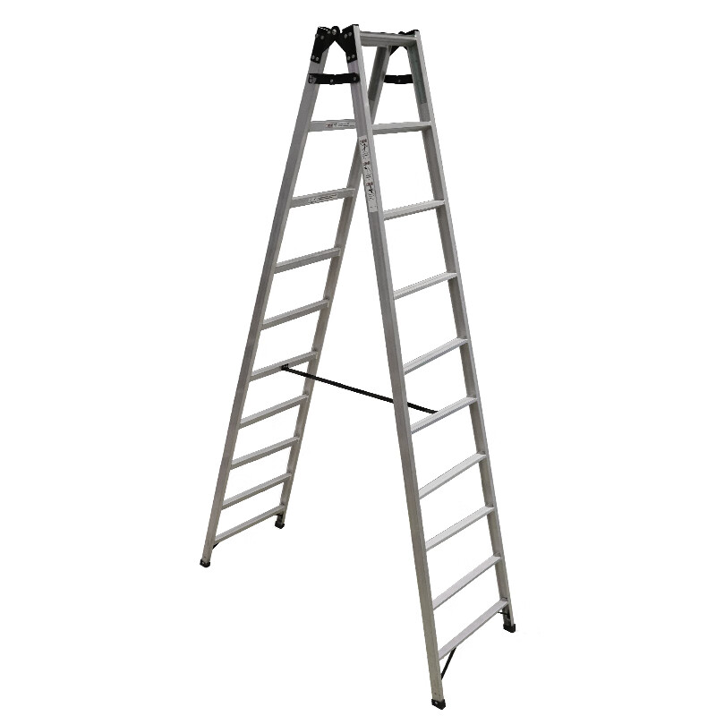 Werner double-sided aluminum alloy ten-step foldable 3-meter ladder 210CN