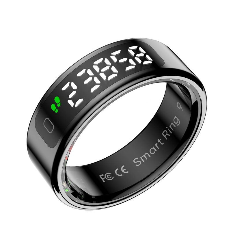 Vegeta 2025 new smart ring multifunctional heart rate blood oxygen sleep health monitoring multi-sport mode recording step counting running smart ring rose gold heart rate blood oxygen/remote photography, etc. 13# inner diameter 22.4mm circumference 70.4mm